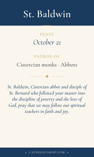 St. Baldwin Holy Cards