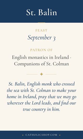 St. Balin Holy Cards