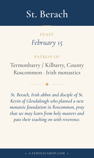 St. Berach Holy Cards