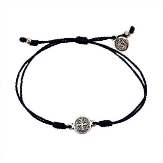 Blessing Bracelets Breathe Black - Silver Metal