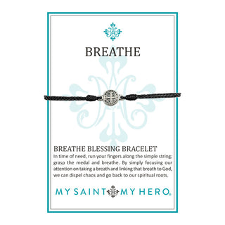 Blessing Bracelets Breathe Mint - Silver Metal