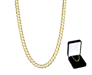 14K endless curb chain for Catholic jewelry
