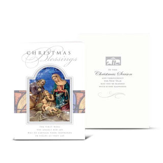 Christmas Nativity with Drummer Boy Card 10-Pack