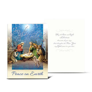 Christmas Nativity/Drummer Boy/Shepherd Card 10-Pack