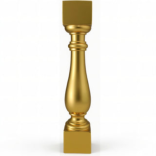 Balustrade Baluster - 31-inch — Deep Gold finish