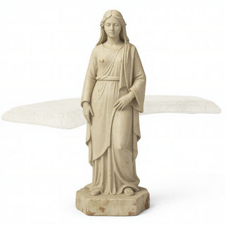 Curved Garden Bench Top — Gothic Stone finish
