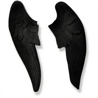 Wings Set for Como Cherubs - 22-inch — Flat Black finish