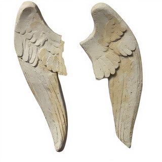 Wings Set for Como Cherubs - 22-inch — Museum Terracotta finish
