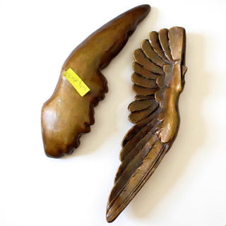 Upright Wings - 20-inch — Bronze finish