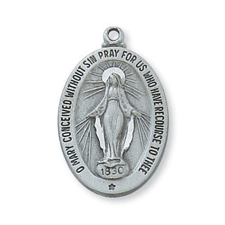 Pewter Miraculous Pendant