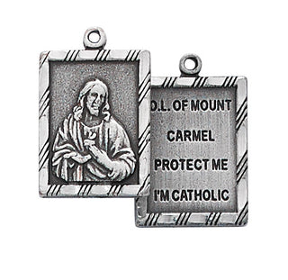 Pewter Scapular Pendant