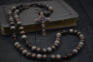Rustic Benedictine Rosary