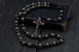 Ora et Labora St. Benedict Medal Rosary