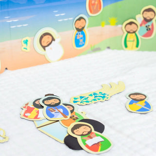 Jesus & the Twelve Apostles - Magnetic Playscene