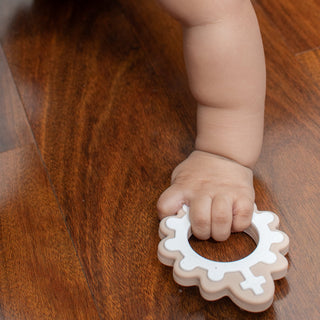 Baby’s First Rosary – Lily White Silicone Teether