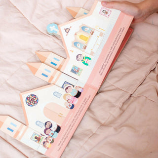When We Go to Mass - shaped board book