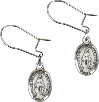 Sterling Silver Dangle Miraculous Earrings