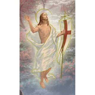 Risen Christ Holy Card - 100-Pack