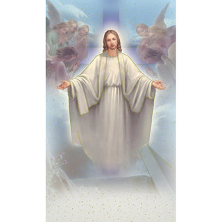 Risen Christ Holy Card - 100-Pack