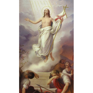 Risen Christ Holy Card - 100-Pack