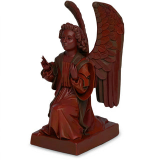 Angel Gabriel from the Annunciation Statue - 8-inch — Rust finish