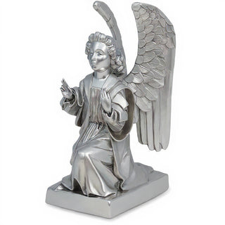 Angel Gabriel from the Annunciation Statue - 8-inch — Silver finish