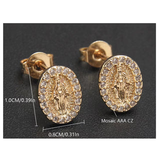 Gold Tone Figaro Mirac Adult Br