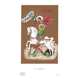 100-Pack - St George Holy Card