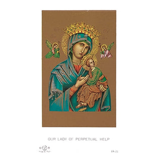 100-Pack - Our Lady Of Perpetual Help Holy Card
