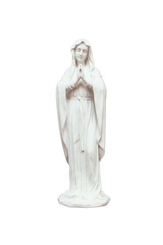 Adoring Virgin in White 11.75"