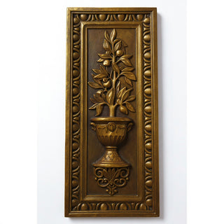 Lemon Tree Panel Wall Plaque - 37-inch — Bronze finish