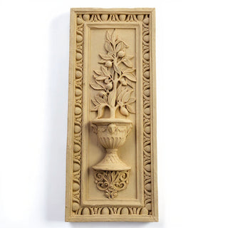 Lemon Tree Panel Wall Plaque - 37-inch — Dusted Sand finish