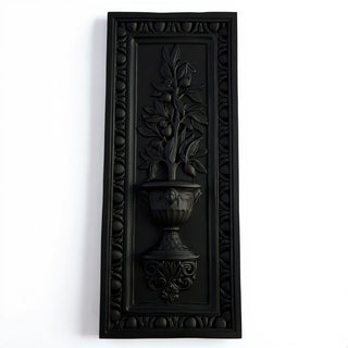 Lemon Tree Panel Wall Plaque - 37-inch — Flat Black finish