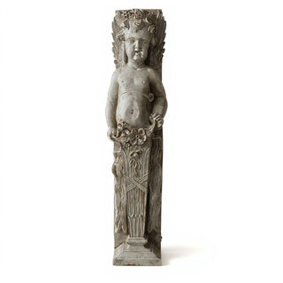 Armorini Angel Wall Angel - 29-inch — Antique Stone finish
