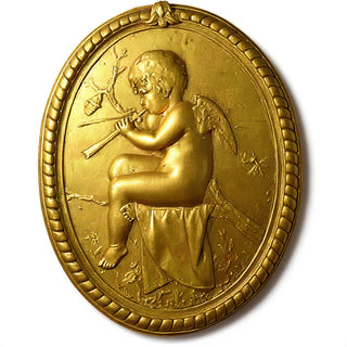 Angel Panel Wall Panel - 32-inch — Deep Gold finish