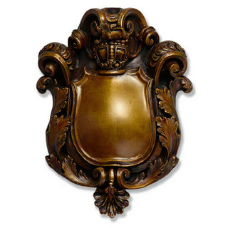 Knickerbocker Crest Wall Plaque - 30-inch — Bronze finish
