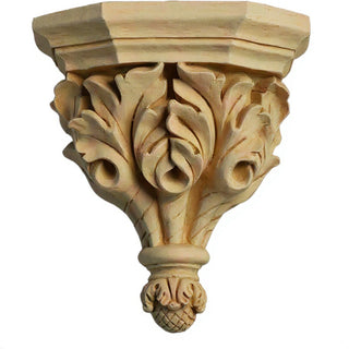 Oak Leaf Bracket - 14-inch — Dusted Sand finish