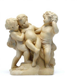 Franciscan Cherubs Statue - 23-inch — Museum Terracotta finish