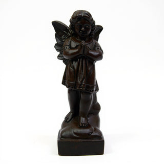 Overseeing Angel Statue - 18.5-inch — Iron finish
