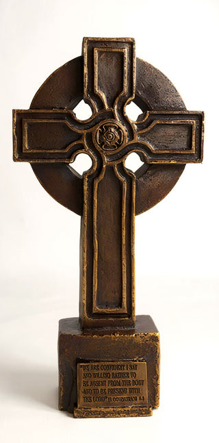 Saint John Cross - 32-inch — Bronze finish