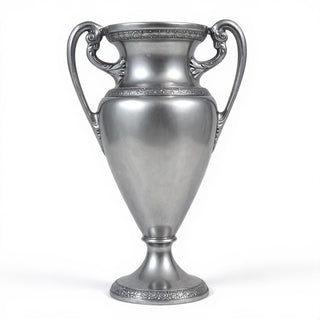Krone Vase Planter - 24-inch — Aged Silver finish