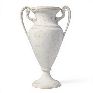 Krone Vase Planter - 24-inch — Antique White finish