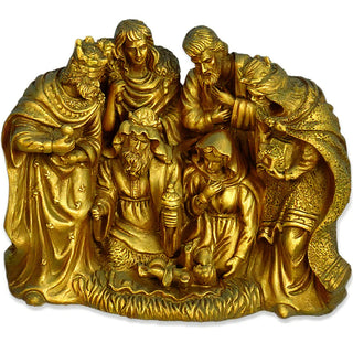 Nativity Statue — Deep Gold finish