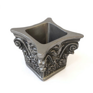 Corinthian Vessel — Aged Silver finish