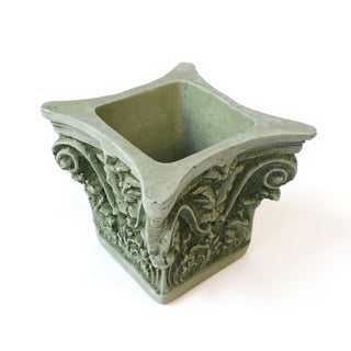 Corinthian Vessel — Mossy Green finish
