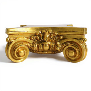 Ionic Capital Architectural Capital — Deep Gold finish