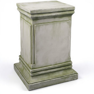 Rectangular Panel Pedestal - 18-inch — Mossy Green finish