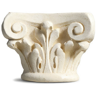 Gothic Cap Architectural Cap — Antique White finish