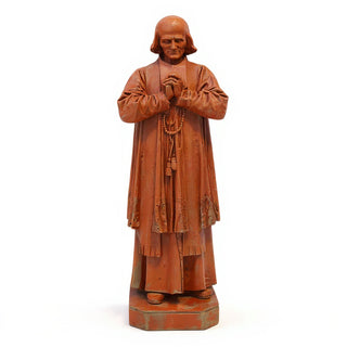 Saint John Vianney Statue - 13-inch — Metro finish
