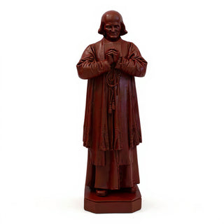 Saint John Vianney Statue - 8-inch — Rust finish
